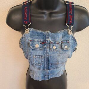 Tommyhillfiger Vintage From the 90s Jean Crop Top!!!!